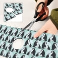thumbnail image 6 of Yayeee Faucet Mat for Kitchen Sink 30" Diatomite Long Splash Guard Pad, Green Penguins Pattern, 2 Pack, 6 of 7
