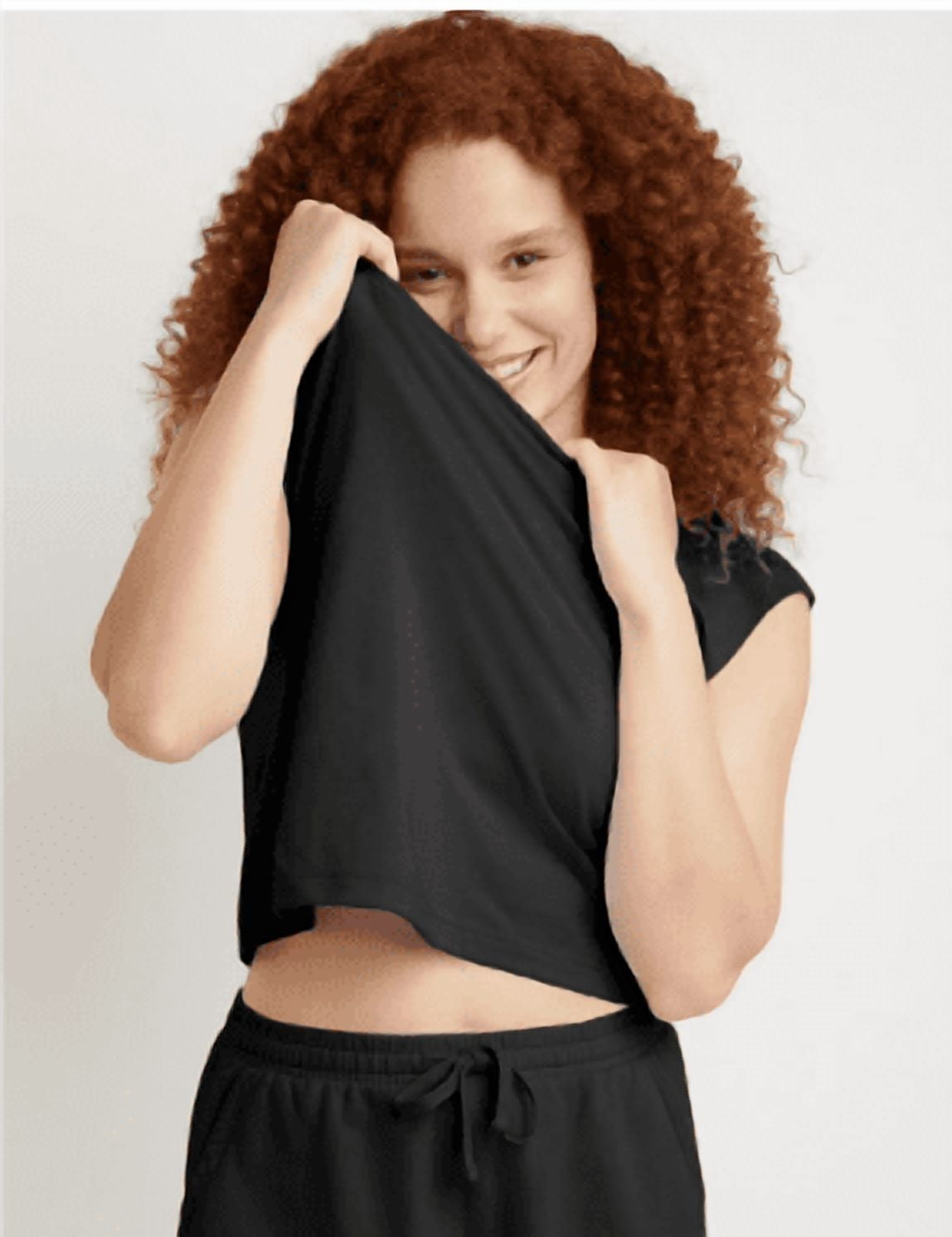 Hanes Muscle Tank Tee T-Shirt Originals Womens Ringspun Cotton Jersey Cap Sleeve