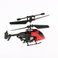 thumbnail image 3 of Helicóptero RC Cuspidal Mini Micro de plástico de 2.0 canales totalmente dinámico rojo, 3 of 9