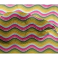 thumbnail image 4 of oneOone Viscose Chiffon Fabric Serpentine Stripe Print Fabric BTY 42 Inch Wide, 4 of 4