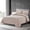 Ivory Cream, variant on Chezmoi Collection Wilmer Waffle Weave Comforter Bedding Set, Queen, White, 3-Piece