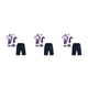 thumbnail image 5 of Sonducket Ropa para niños Traje de verano Camisas para adolescentes Pantalones cortos para niños atractivos lavables al aire libre de larga Type1 NO1, 5 of 6