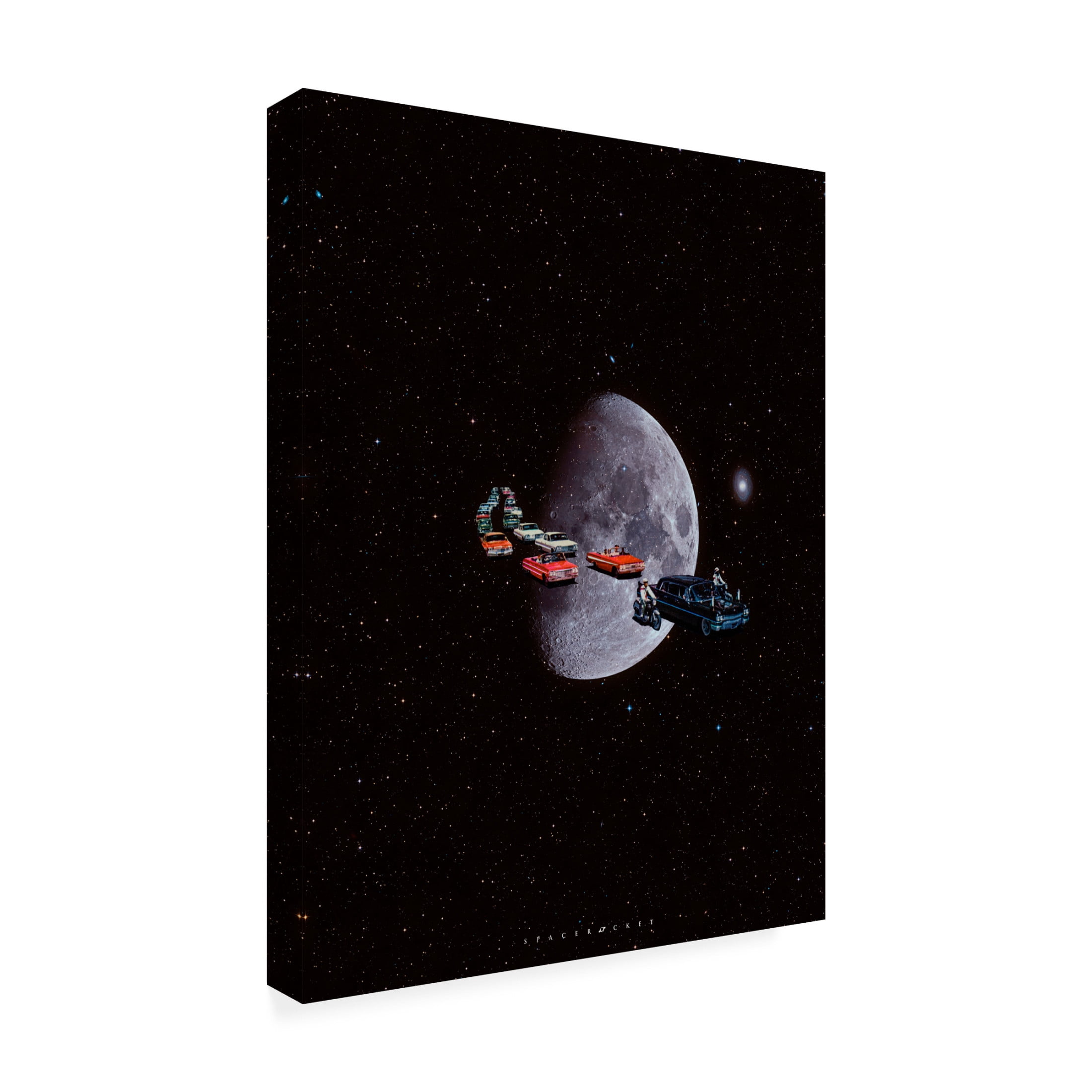 Trademark Fine Art spacerocket art 347 Canvas Wall Art