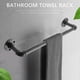 thumbnail image 5 of Toallero industrial vintage de metal negro - Accesorios de baño s202412241397, 5 of 5