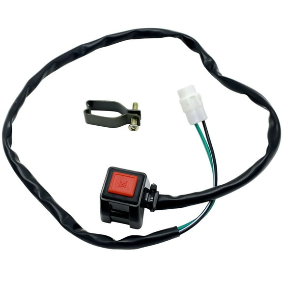 M MATI Handlebar Engine Kill Stop Switch for Yamaha YZ125 YZ250 YZ450 TTR125E TTR125LE 2003-2020