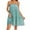 Green, variant on IROINNID Empire Dress For Women Strapless Sleeveless Summer Leopard Casual Sling Dress Off-The-Shoulder Print Dress
