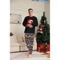 thumbnail image 4 of Conjuntos de pijamas navideños a juego para toda la familia, Año Nuevo 2025, madre, hija, padre, hijo, pijamas de 2 piezas, ropa para adultos, niños y bebés, 4 of 5