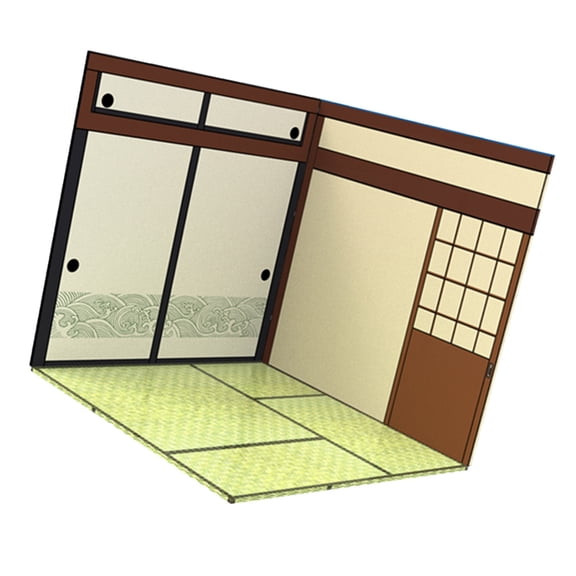 Sinyiin Collectible Exhibition Platform Adjustable Folding Backdrop Organzier Display Board For Miniature Figurine Anime Figure