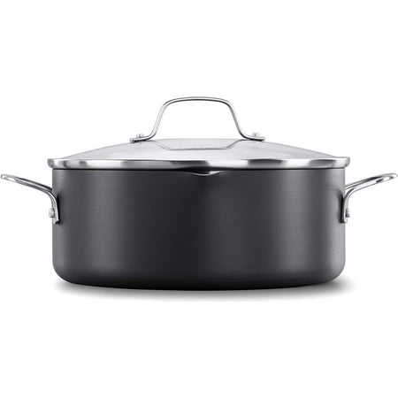 

1932450 Classic Nonstick Dutch Oven with Cover 5 quart Grey