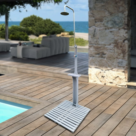 Outdoor Garden Pool Shower With Chassis Board, for Swimming Pool, Patio, Terrace