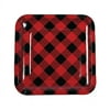 Buffalo Plaid Dinner Plates (8Pc) - Party Supplies - 8 Pieces