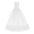 thumbnail image 2 of Ropa de tul de encaje de princesa para muñeca articulada 60 CM Yotijar Blanco, 2 of 9