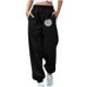 thumbnail image 1 of Pantalones de cintura elástica para mujer, pantalones de chándal estampados a la moda de invierno, pantalones de chándal cálidos para el hogar con bolsillos Fridja hfkajh100745, 1 of 6