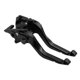 thumbnail image 1 of Palancas de freno y embrague cortas Unique Bargains para Kawasaki Ninja 500 2024-2025, palanca de freno ajustable en 6 posiciones, aleación de aluminio, negro sólido, 1 par, 1 of 7