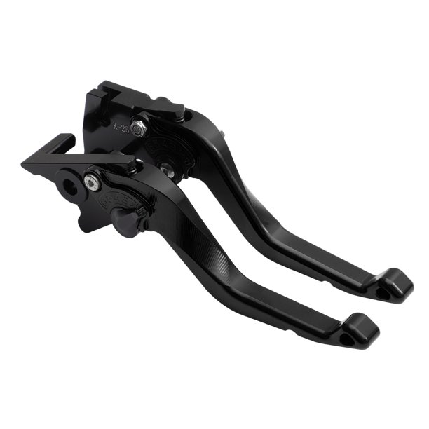 Palancas de freno y embrague cortas Unique Bargains para Kawasaki Ninja 500 2024-2025, palanca de freno ajustable en 6 posiciones, aleación de aluminio, negro sólido, 1 par