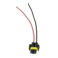 thumbnail image 6 of 2pcs H11 H8 Female Connector Adapter Wiring Harness Socket Plug Fog Light, 6 of 11