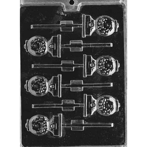 Grandmama's Goodies K002 Bubblegum Lollipop Chocolate Candy Soap Mold with Exclusive Molding Instructions