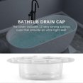 thumbnail image 2 of Bathtub Overflow Drain Cover Suction Cup Seal Bathtub Stopper For Deeper Bath For Bathroom Overflow, 2 of 4