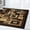 Brown Squares, variant on Modern Brown Burgundy 8x11 Area Rug Geometric Contemporary - Actual Size 7' 10" x 10' 5"