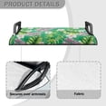 thumbnail image 4 of Jeiento Tropical Flowers Golf Cart Seat Covers Universal Golf Cart Seat Towel Blanket Golf Cart Accessories for 2 Person Seats, Green, 4 of 5
