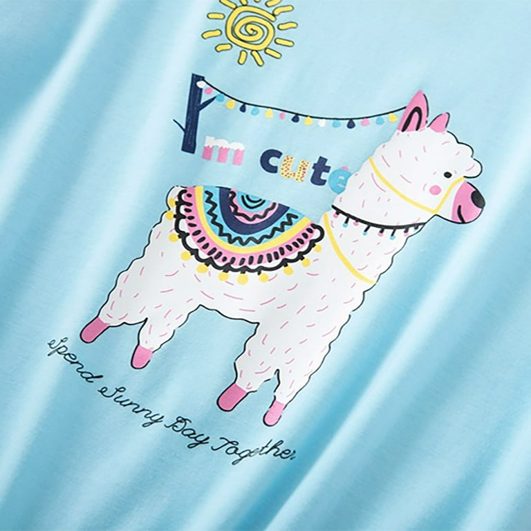 Womens plus size llama pajamas hotsell
