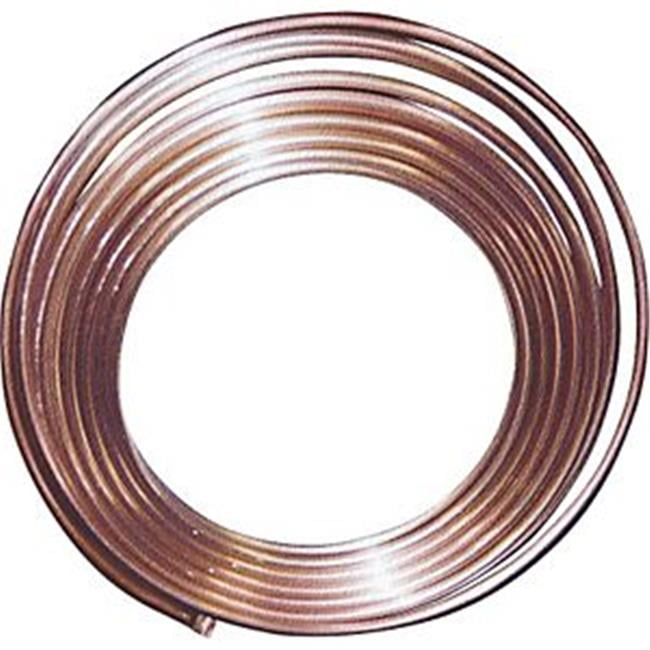 MUELLER INDUSTRIES 656R 1/2" OD x 50 ft. Coil Copper Tubing Type ACR