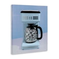 thumbnail image 2 of Stupell Industries Eclectic Disco Coffee Maker over Blue Canvas Art, 30 x 40, by LISH Creative, 2 of 8