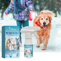 Ice Melt Pet Safe Ice Melt Snow Melter - Fast-Acting & Eco-Friendly Ice Melter for Winter Walkways,Non-Slip Protection,Long-Lasting & Safe for Pets/Paws,Effective Snow Removerā,60ml