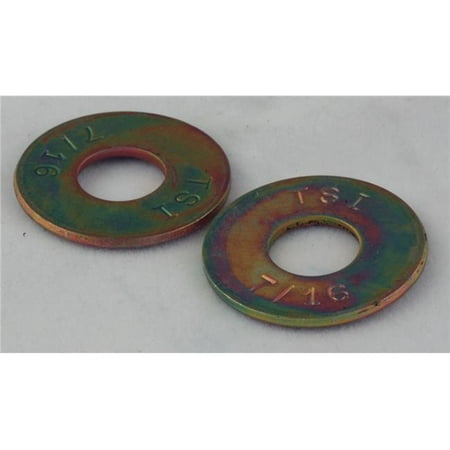 

Blue Jay Fasteners 8427008-ZNDI-10 1.25 in. USS Flat Washers ASTM- 436 Hardened Zinc & Dichromate - Box of 10