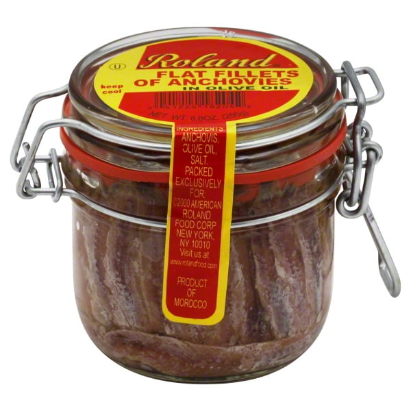 Roland Flat Fillets Of Anchovies In Olive Oil