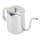 thumbnail image 4 of Vierta sobre la tetera de café Cafetera con boquilla de goteo estrecha de mano de acero inoxidable Cafetera con cuello de cisne 600 ml Plata, 4 of 14