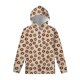 thumbnail image 3 of Sudadera con capucha con estampado 3D de donuts coloridos para hombres, ropa con capucha de dibujos animados geniales para niños, suéter de manga larga, sudaderas con capucha de calle, 3 of 5