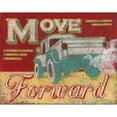 thumbnail image 3 of Jones, Catherine 14x12 Black Modern Framed Museum Art Print Titled - Move Forward, 3 of 5