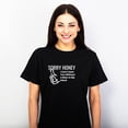 thumbnail image 3 of TotallyTorn Sorry Honey I Can't Hear You Without A Beer In My Hand Novelty Sarcastic Funny Mens Graphic T Shirts, 3 of 5