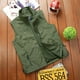 thumbnail image 1 of Chaleco informal holgado con cuello alto para hombre, chaqueta de viaje de talla grande, 1 of 4