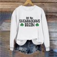 thumbnail image 3 of Guluxicc Women's Sweatshirts Casual Long Sleeve Graphic Printed Shirts St. Patrick's Day Pullover Tops, M, 3 of 6