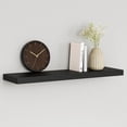thumbnail image 7 of Zyno Floating Wall Shelf-35 Inch-Matte Black MDF Body, 7 of 7