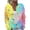 Blue, variant on Halloween Cardigan Sweaters for Women Knit Ghost Moon Pumpkin Print Button Up Casual Outfits Funny Printed Holiday Party Coat Tops Green S