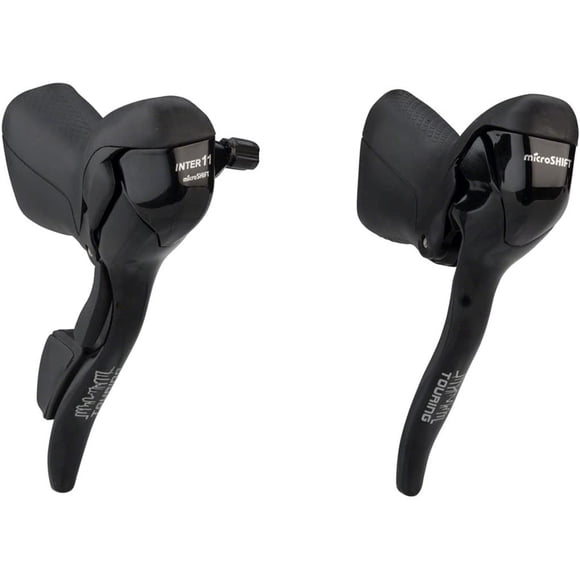 microSHIFT | Internal Gear Drop Bar Shifter Set | Shimano Alfine 11 Compatible