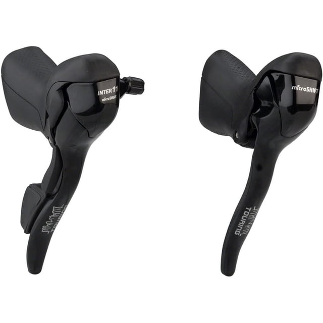 microSHIFT | Internal Gear Drop Bar Shifter Set | Shimano Alfine 11 Compatible