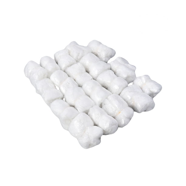100 gorros de ducha desechables transparentes y elásticos para baño, para mujeres, spa, hogar, hotel y peluquería (blancos)