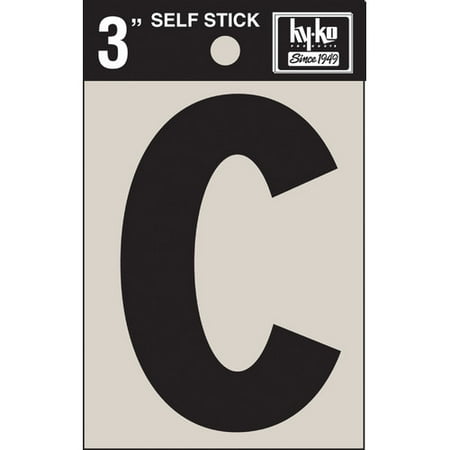 Hy-Ko Sticker House Letter (Set of 10)