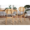 thumbnail image 7 of Baxton Studio Darrion Mid-Century Modern Grey Fabric and Natural Oak Finished Wood 2-Piece Dining Chair Set, 7 of 7