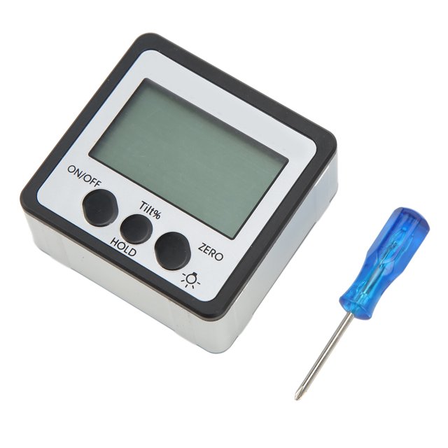 Herramienta De Medición De ángulo, Buscador De Nivel De ángulo De Transportador Digital LCD Impermeable IP54 Magnético Electrónico Para El Hogar Para La Construcción Para Cergrey Angle Measuring Tool
