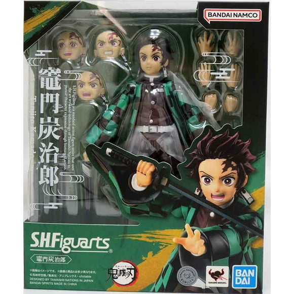 Demon Slayer Kimetsu No Yaiba Figurine Articulée de 6 Pouces S.H. Figuarts - Tanjiro Kamado