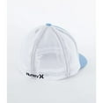 thumbnail image 2 of Hurley Men's Hat Tasman Stretch Flex Fit Mesh Trucker Cap (Large/X-Large, Sky Blue/White), 2 of 2