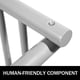 thumbnail image 5 of Portabicicletas VEVOR de Piso 111 Pulgadas 9 Soportes Acero Galvanizado, 5 of 8