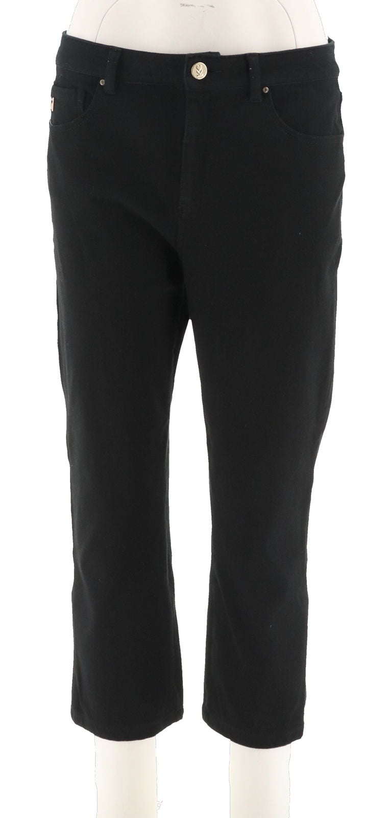 belle by kim gravel flexibelle cropped jeans