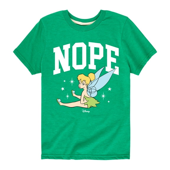 Tinker Bell - Tinker Bell Nope - Toddler And Youth Short Sleeve Graphic T-Shirt