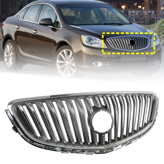 Chrome Front Grille Grill Fit for Buick Verano 2012-2017